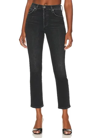 AGOLDE Riley Long High Rise Straight