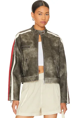 superdown Mandi Faux Leather Moto Jacket
