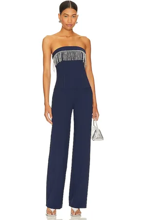 Camila Coelho Indigo Jumpsuit