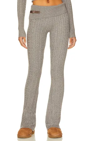 Frankies Bikinis Fleur Cable Knit Pant