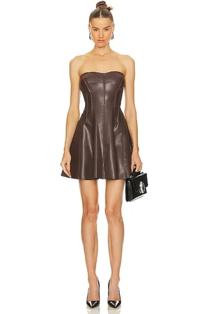 Norma Kamali Strapless Grace Mini Dress