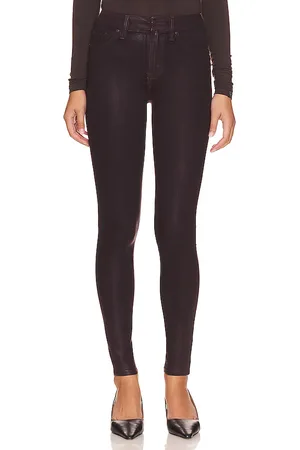 GOOD AMERICAN Good Legs Coated Jeans