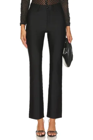 GOOD AMERICAN Shine Compression Good Waist Straight Pant