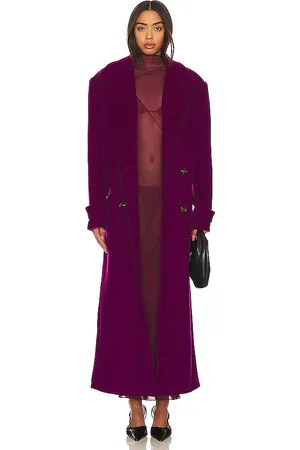 Camila Coelho Agatha Double Breasted Coat