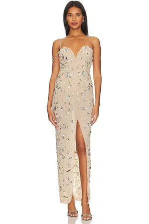Camila Coelho Tonia Embellished Maxi Dress