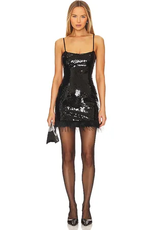 Bardot Laurel Faux Fur Mini Dress
