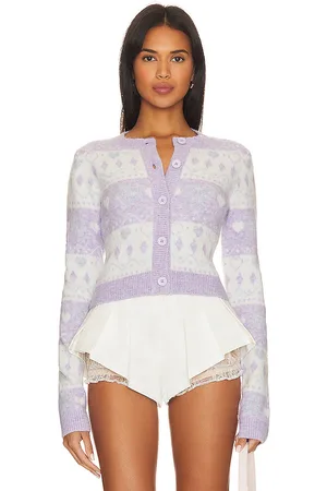 MAJORELLE Marnie Fair Isle Cardigan