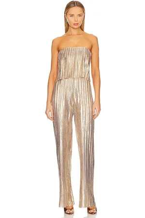 Amanda Uprichard Collina Pleated Jumpsuit