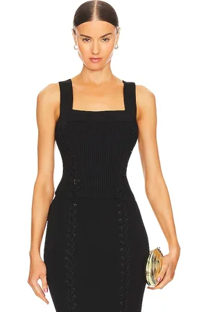 Simkhai Nelly Lace Up Top