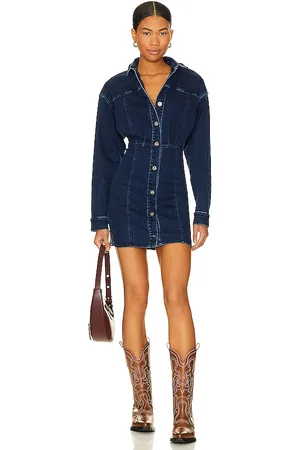 Free People Amber Denim Dress