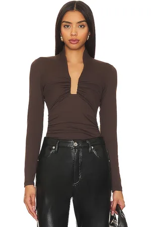 Susana Monaco Square Wire Gathered Top
