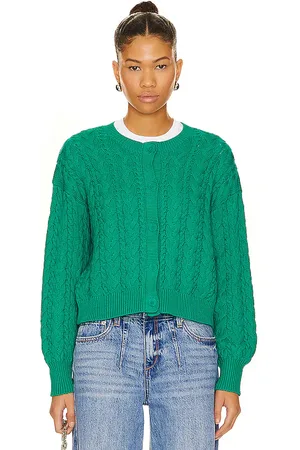 525 America Brooke Allover Cable Cardigan