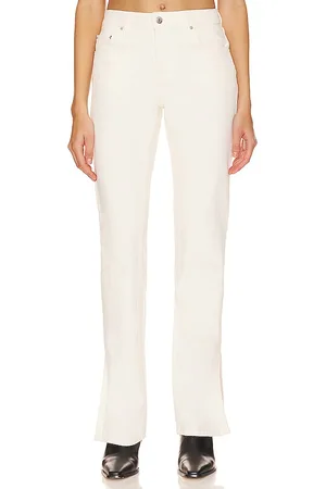GRLFRND Hailey Low Rise Boot With Slit Hem