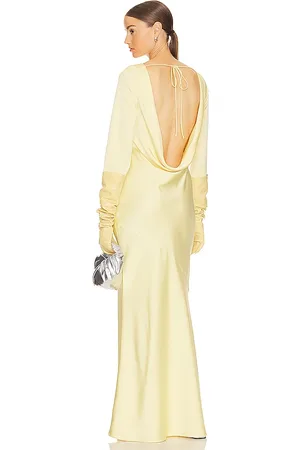 Helsa Angelica Backless Maxi Dress