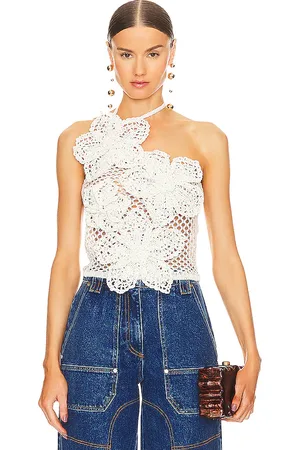 Cult Gaia Nazanin Crochet Top