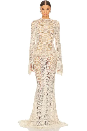 Bronx and Banco Maia Fringe Gown