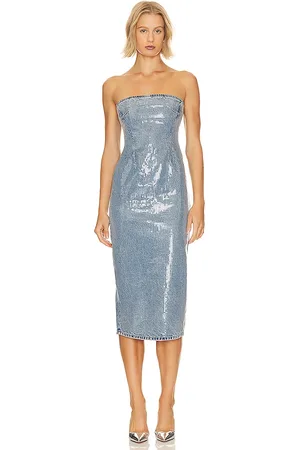 GRLFRND X Lindsi Lane Blakely Midi Column Dress