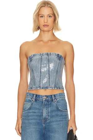 GRLFRND X Lindsi Lane Aurora Sequin Bustier