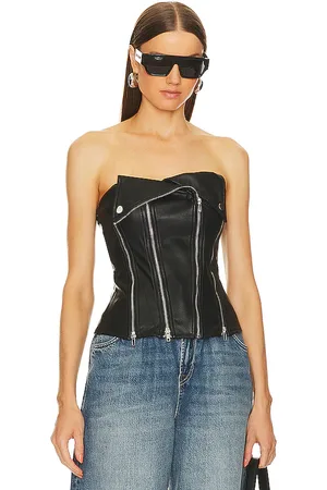 superdown X Bridget Dani Faux Leather Corset