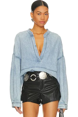 Free People X We The Free Jude Denim Pullover In