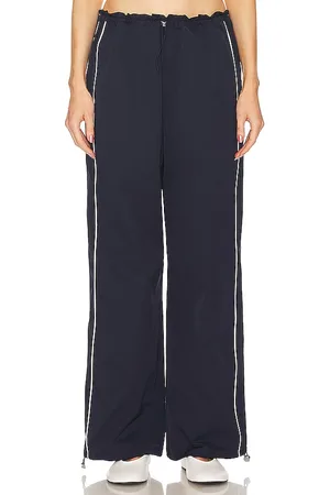 GRLFRND Cinched Waist Wide Leg Pant