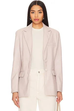 Steve Madden Aria Faux Leather Blazer