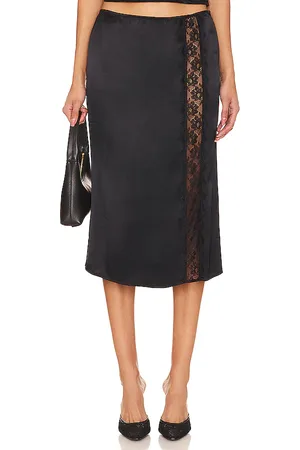 MAJORELLE Maura Midi Skirt