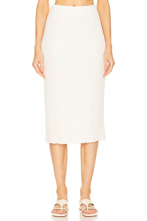 Vince Smocked Skirt