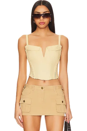 superdown Leslie Cargo Corset Top