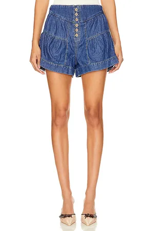 Free People X We The Free Fleur Denim Short In