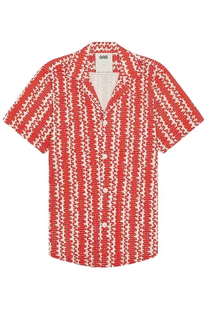 Oas Scribble Cuba Net Shirt