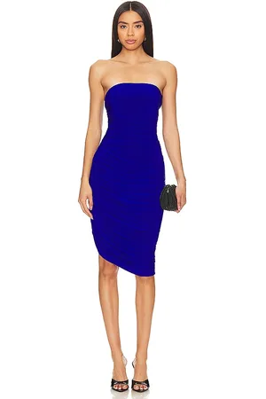 Norma Kamali Strapless Diana Dress To Knee