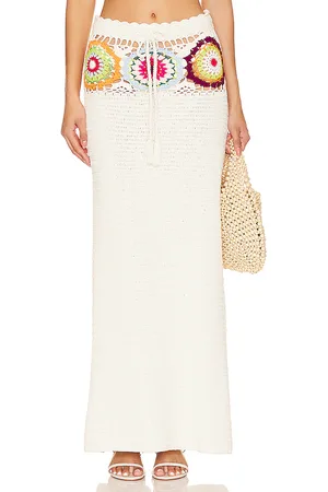 Lovers And Friends Kestrel Crochet Maxi Skirt