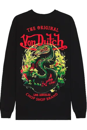 Von Dutch Snake Graphic Long Sleeve Tee