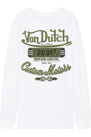 Von Dutch Custom Motors Graphic Long Sleeve Tee