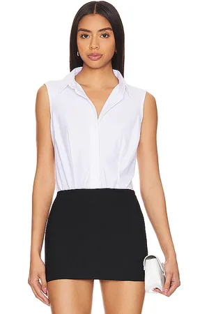 Commando Classic Sleeveless Button Down Bodysuit