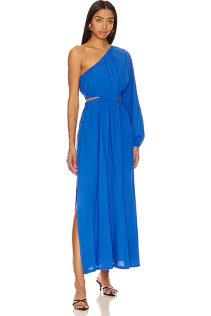 Minkpink Skye One Shoulder Midi Dress