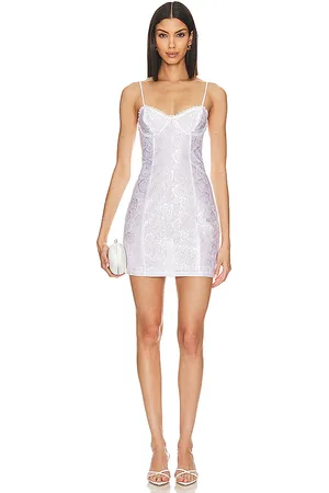 For Love & Lemons Lindy Lace Mini Dress