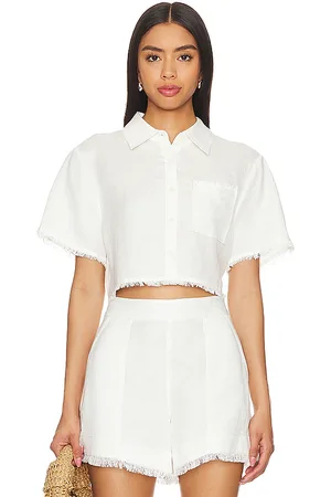 Simkhai Solange Cropped Shirt