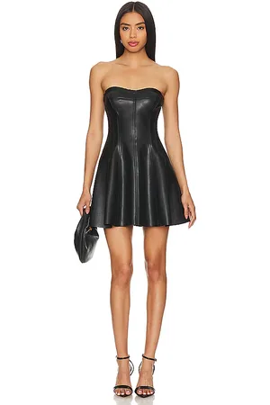 Norma Kamali Strapless Grace Mini Dress