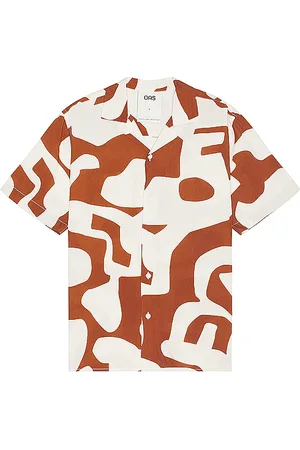 Oas Russet Puzzlotec Viscose Shirt