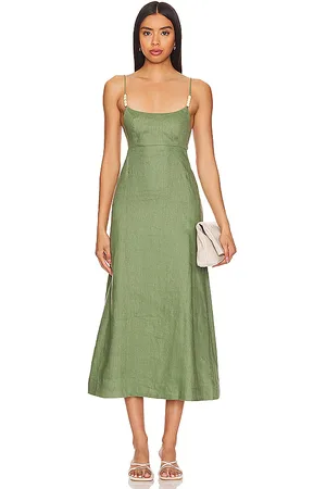 FAITHFULL THE BRAND Regina Midi Dress