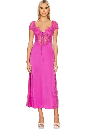 For Love & Lemons Casey Maxi Dress