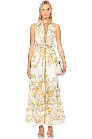 HEMANT AND NANDITA Belted Maxi Dress