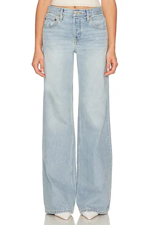 RE/DONE Mid Rise Wide Leg