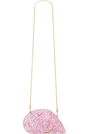 Simkhai Bridget Pearl Oyster Clutch