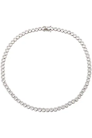 Alexa Leigh Crystal Bezel Tennis Necklace