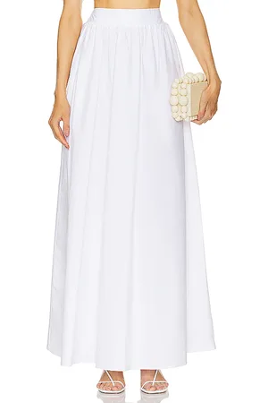 Susana Monaco Long Poplin Skirt