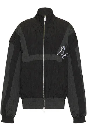 Diet Starts Monday Crinkled Nylon Track Jacket
