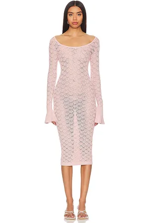 Tularosa Netia Long Sleeve Midi Dress
